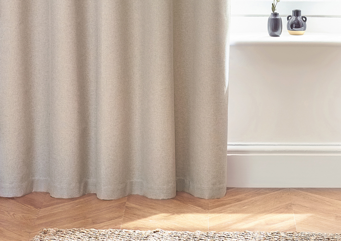 Dawn (Blackout) Eyelet, Linen - Ready Made Curtains - Image 6